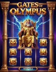Gates of Olympus Slot von Pragmatic Play - Zeus-Thema mit bis zu 96.5% RTP bei Dragonia Casino