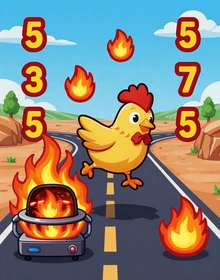 Chicken Road Crash Game von Spribe - H&uuml;hnchen-Abenteuer Multiplier-Spiel bei Dragonia