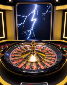 Lightning Roulette Live von Evolution - Roulette mit Lucky-Number-Multiplikatoren bei Dragonia