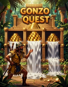 Gonzo's Quest Megaways von NetEnt - Abenteuer-Slot mit Avalanche-Feature bei Dragonia Casino