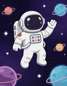 Spaceman von Pragmatic Play - Astronauten-Crash-Game im Weltraum-Setting bei Dragonia